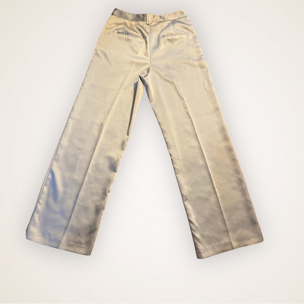 Zara Satin High waist trouser